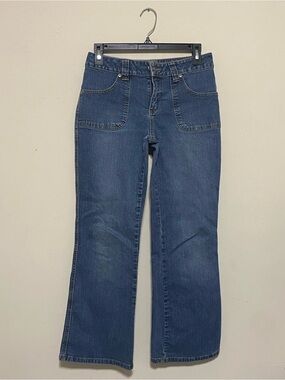 Sonoma Women's Dark Blue Flared Jeans